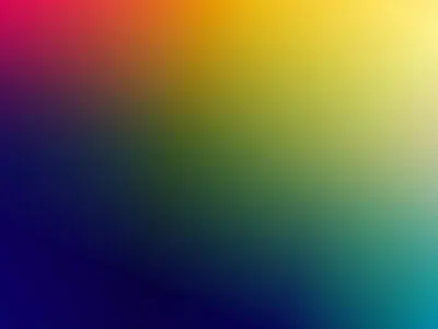 A vibrant abstract gradient with a blend of blue, green, red, and yellow hues. 4k abstract wallpaper