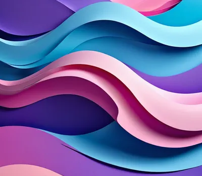 Abstract Wave Layers tablet abstract wallpaper
