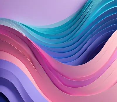 Abstract Wave Layers tablet abstract wallpaper
