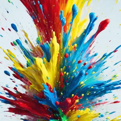 Color Explosion Paint Splash phone abstract wallpaper