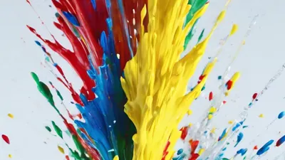 Color Explosion Paint Splash phone abstract wallpaper