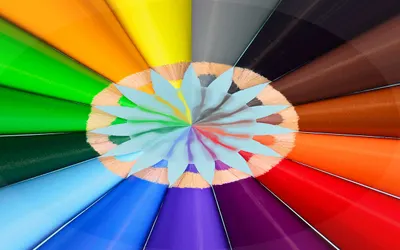 Crayons abstract color 4k abstract wallpaper