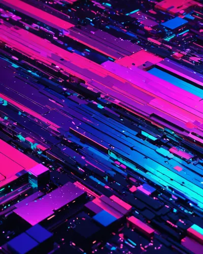 Digital Glitch Art tablet abstract wallpaper