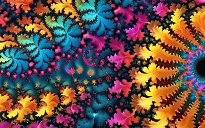 Fractal Universe Infinite tablet abstract wallpaper
