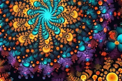 Fractal Universe Infinite tablet abstract wallpaper