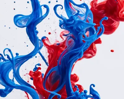 Ink in Water Macro phone abstract wallpaper