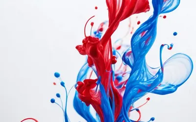 Ink in Water Macro tablet abstract wallpaper