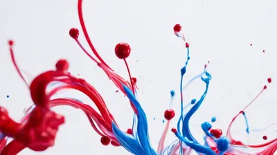 Ink in Water Macro tablet abstract wallpaper