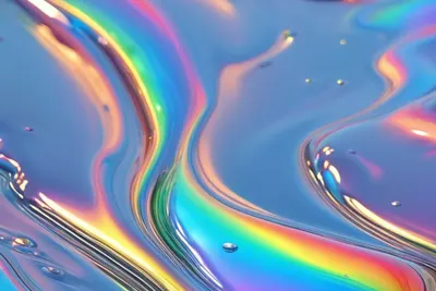 Liquid Chrome Reflection phone abstract wallpaper