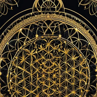 Sacred Geometry Pattern phone abstract wallpaper