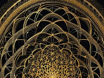 Sacred Geometry Pattern phone abstract wallpaper