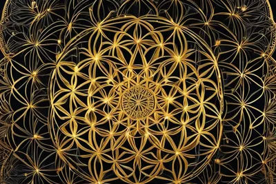 Sacred Geometry Pattern phone abstract wallpaper