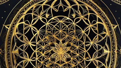 Sacred Geometry Pattern tablet abstract wallpaper