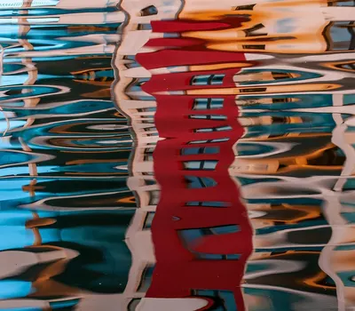 Water reflections abstract 4k abstract wallpaper