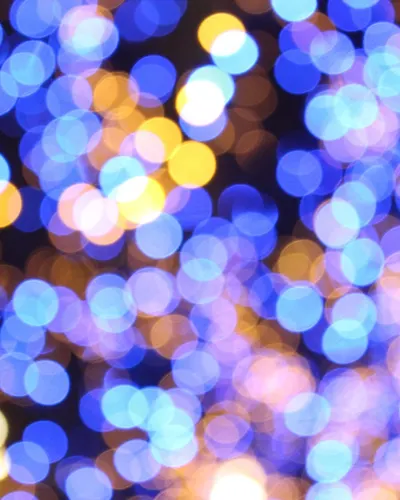 Bokeh colorful blur 4k aesthetic wallpaper