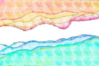 Colorful abstract watercolor artwork with pastel hues creating a serene impressi 4k aesthetic wallpaper