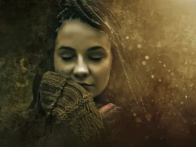 Dark fantasy fantasy portrait 4k aesthetic wallpaper