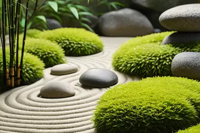 Japanese Aesthetic Zen Garden phone aesthetic wallpaper