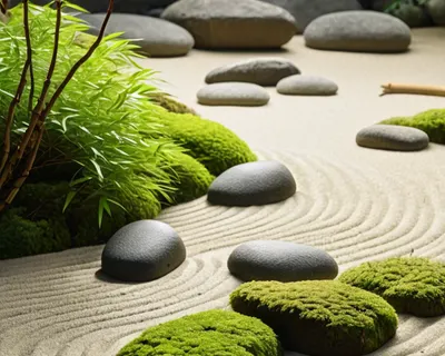 Japanese Aesthetic Zen Garden tablet aesthetic wallpaper