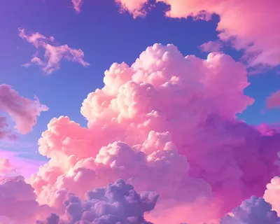 Pastel Cloud Dreamscape tablet aesthetic wallpaper