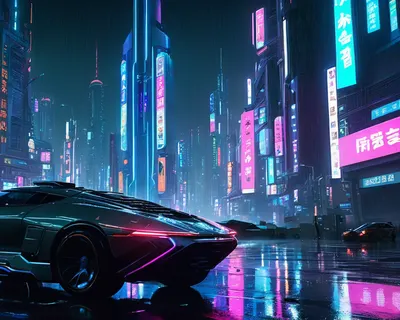 Anime Cyberpunk City hd anime wallpaper