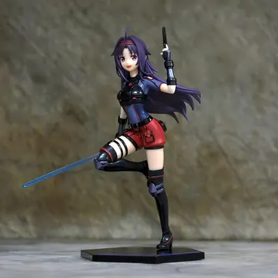 Yuuki gun gale online sword art 4k anime wallpaper