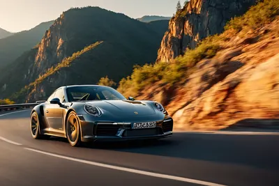Porsche 911 Mountain Road 4k cars wallpaper