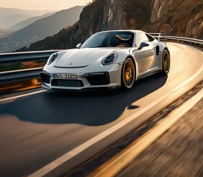 Porsche 911 Mountain Road tablet cars wallpaper