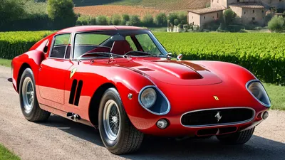 Vintage Ferrari Red phone cars wallpaper