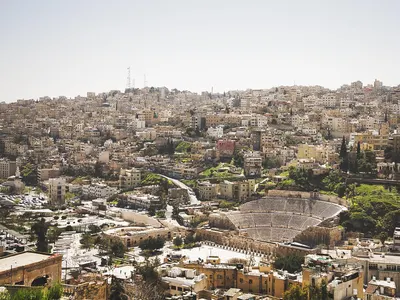 Amman jordan city 4k city wallpaper