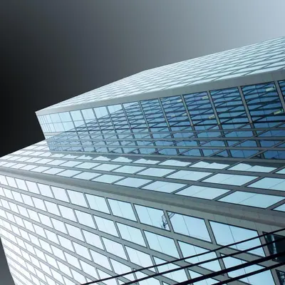 Architecture office building glass 4k city wallpaper