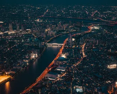 Bridge city night 4k city wallpaper