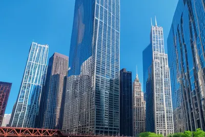 Chicago Architecture River 4k city wallpaper