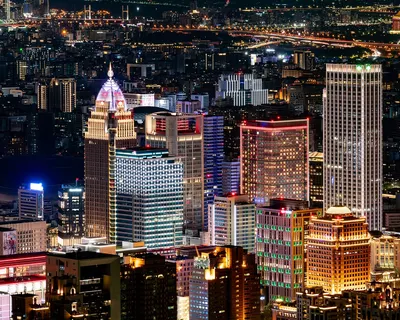 Cityscape city city lights 4k city wallpaper