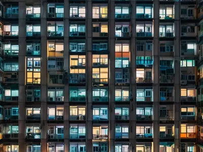 Hong Kong Density phone city wallpaper