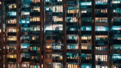 Hong Kong Density phone city wallpaper