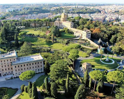 Vatican gardens city 4k city wallpaper