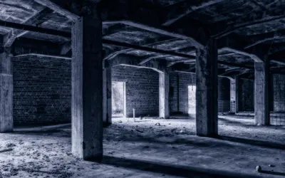 Basement cellar underground 4k dark wallpaper