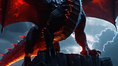 Dark Dragon Silhouette tablet dark wallpaper