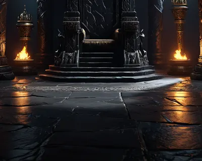 Dark Throne Room phone dark wallpaper