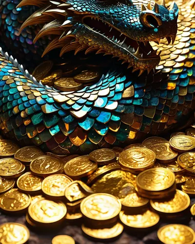 Crystal Dragon Cave phone fantasy wallpaper