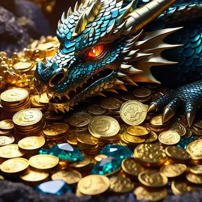 Crystal Dragon Cave tablet fantasy wallpaper