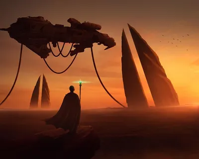 Fantasy sci-fi alien 4k fantasy wallpaper