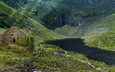 Ruin landscape heaven 4k fantasy wallpaper