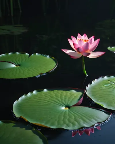 Lotus Flower on Water tablet flowers wallpaper