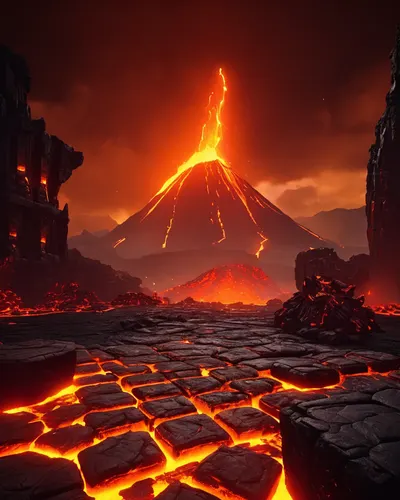 Boss Arena Lava tablet gaming wallpaper