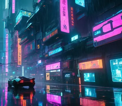 Cyberpunk Game City 4k gaming wallpaper