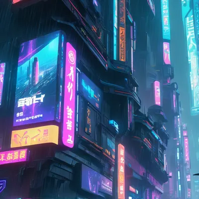 Cyberpunk Game City phone gaming wallpaper