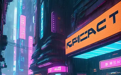 Cyberpunk Game City tablet gaming wallpaper