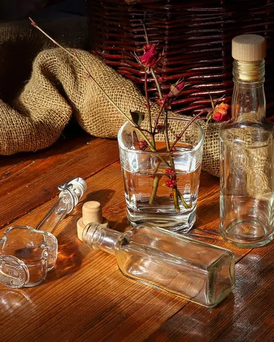 Glass glass bottles old 4k gaming wallpaper